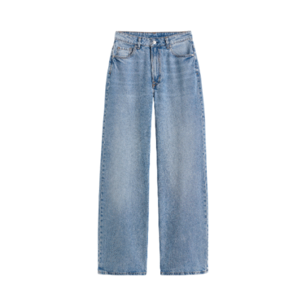 Classic Slim Fit Denim Jeans - Indigo Blue
